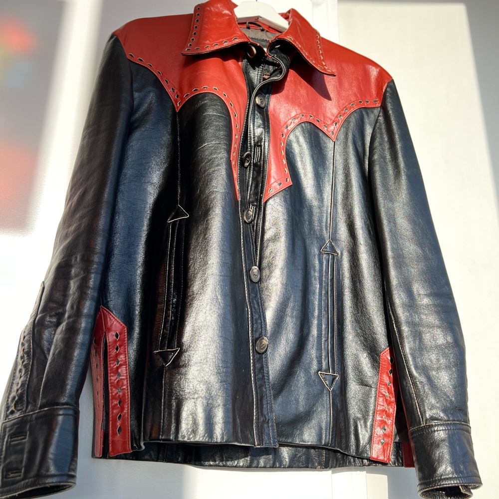 Rare Vintage Leather Unisex Jacket